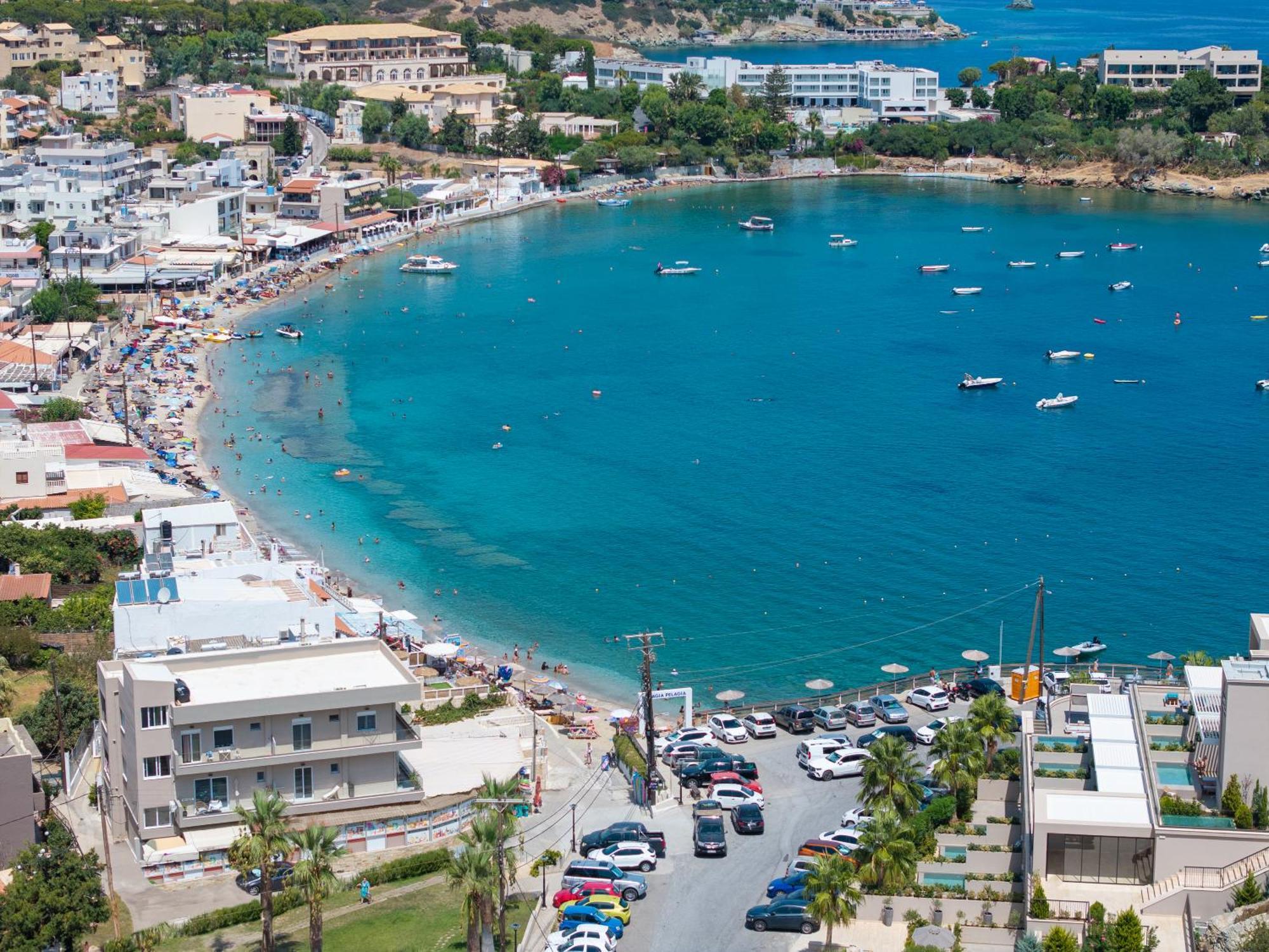 Mk Summer Breeze Luxury Apartments Agia Pelagia 외부 사진